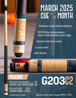 G203C2 March 2025 Cue of the Month flyer